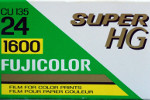 Fujifilm Fujicolor Super HG1600 SHG film packaging