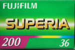 Fujifilm FUJICOLOR SUPERIA 200 New film packaging