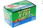 Fujifilm FUJICOLOR SUPERIA X-TRA 400 CH 4th color layer X-TRA400 film packaging