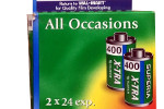 Fujifilm Fujicolor Superia X-tra 400 Wal-mart branded film XTRA400 film packaging