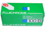 Fujifilm FUJICHROME 100D Professional (2d version) RDP film packaging