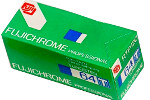 Fujifilm FUJICHROME 64T Professional (3d version) RTP ASA 64 tungsten film packaging