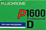 Fujifilm Fujichrome p1600D Professional D (RSP II) Slide film packaging