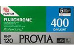 Fujifilm FUJICHROME PROVIA 400 RHP film packaging