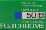 Fujifilm FUJI FUJICHROME 50D RFP (2d version) Daylight film packaging