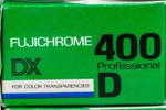 Fujifilm Fujichrome 400 Professional D Slide - RHP 400D film packaging