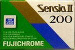 Fujifilm Fujichrome Sensia II 200 [RM] film packaging