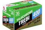 Fujifilm FUJICHROME TREBI 400 film packaging