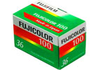 Fujifilm FUJICOLOR 100 Japan film packaging