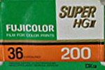 Fujifilm Fujicolor Super HQII 200 SuperHQ2 film packaging