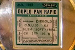 Gevaert Duplo Pan Rapid film packaging