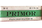 Glanzfilm Primor Panchromatisch film packaging