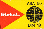 Glob.aL film Color Slide CS-50 ASA 50 DIN 18 CS50 film packaging