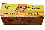 Gratispool Ultra Rapid film packaging