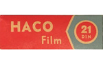 HACO FILM Panchrofilm 21 DIN film packaging
