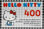 Escura Hello Kitty B&W film ISO 400 Limited Edition film packaging
