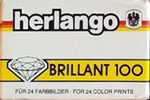 Herlango Chrome Brillant 100 film packaging