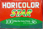 Horicolor Star 100 film packaging