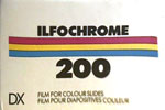 Agfa Ilfochrome 200 film packaging