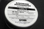Ilford Ilfochrome Micrographics Type M CMM.F7 film packaging