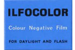 Ilford Ilfocolor MKII Colour Film film packaging