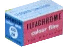 Ilford Colour Film Ilfachrome film packaging