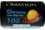 3M IMATION CHROME 100 film packaging