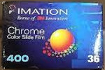 3M IMATION CHROME 400 film packaging