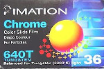 3M IMATION CHROME 640T film packaging