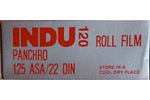 Hindustan HPF Indu Panchro 125 ASA film packaging