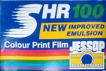 Agfa Jessops SHR100 Improved Emulsion film packaging