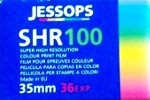Agfa Jessops SHR100 film packaging