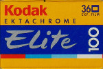 Kodak EKTACHROME Elite 100 slide film (daylight) - Code : 5045 EB film packaging