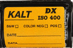 KALT ISO 400 Yellow cartridge film packaging
