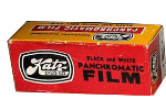 Katz Panchromatic Film B&W film packaging