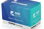 Ilford Kentmere Pan 100 film packaging