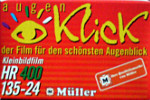 Klick HR400 Kleinbildfilme film packaging