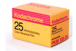 Kodak Kodachrome 25 Professional PKM135 film packaging