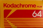 Kodak KODACHROME 64 (Daylight) - Code : 5032 - KR film packaging