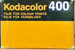Kodak Kodacolor 400 CG – Code 7075 / 6075 / 5075 film packaging