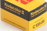 Kodak Kodacolor II ASA 100 - Code : 5035 film packaging