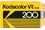Kodak KODACOLOR VR200 Gen 5 film packaging
