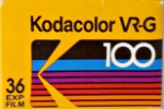 Kodak KODACOLOR VR-G100 Film VRG 100 film packaging