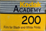 Kodak Academy 200 B&W film packaging