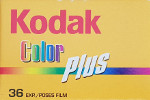 Kodak Color Plus 200 Colorplus (First edition, French version) film packaging