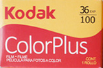 Kodak Color Plus 100 Colorplus film packaging