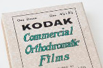 Kodak Commercial Ortho – Code 1107 film packaging
