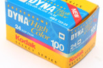 Kodak EKTACHROME Dyna High Color EBX100 film packaging