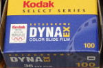 Kodak EKTACHROME Dyna EX50 film packaging