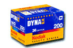 Kodak EKTACHROME Dyna EX200 ED film packaging